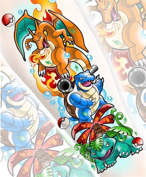 charizard vs blastoise vs venusaur